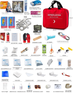 İki Kişilik Deprem Çantası