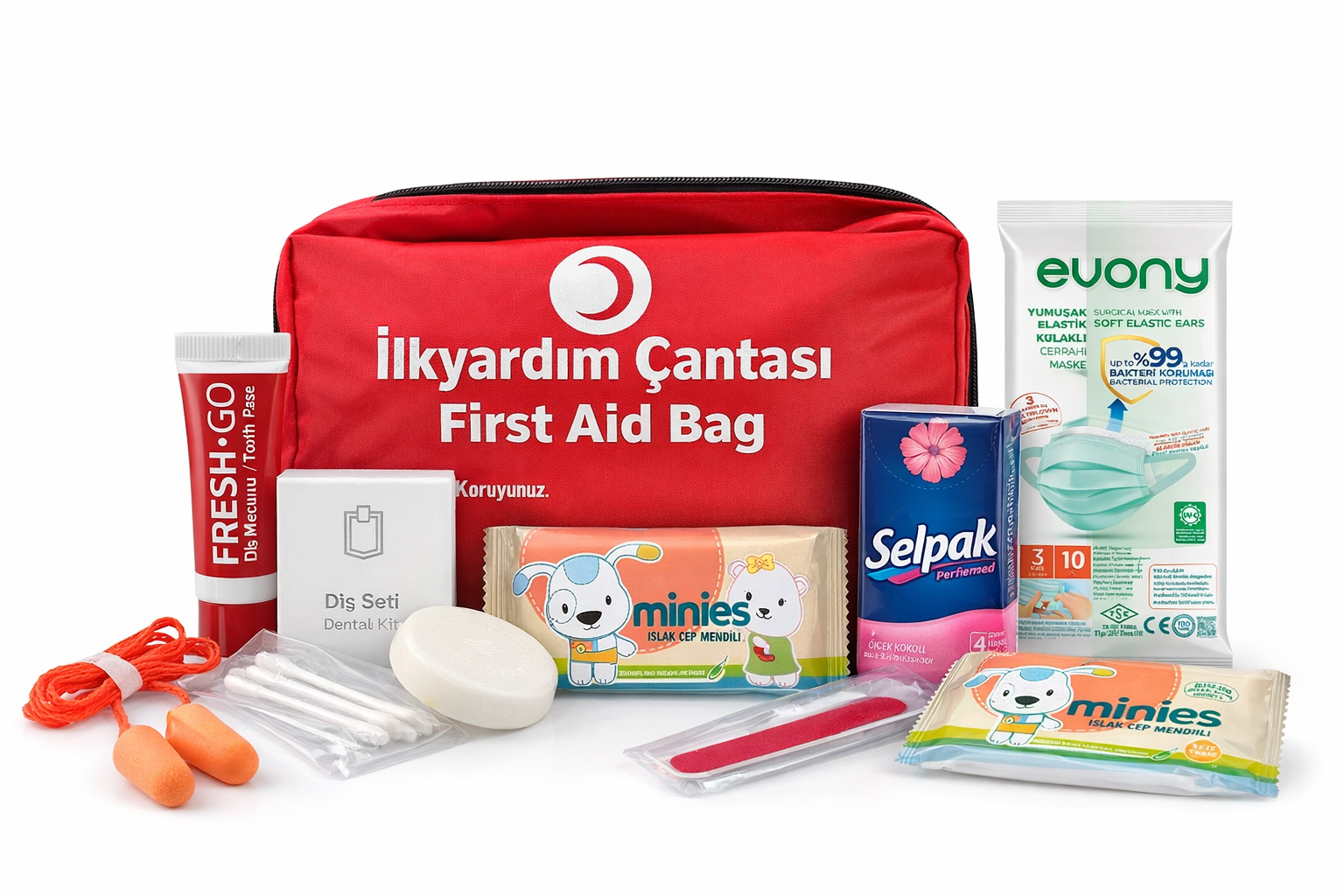 Araç Muayene İlk Yardım Çantası