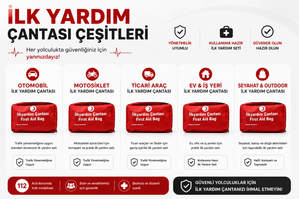 İlk Yardım Çantası Çeşitleri